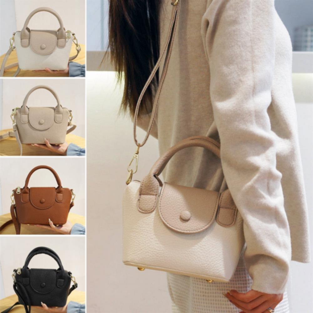 New Arrivals Open Run Women Cover Type Tough Leather Mini Tote Crossbag