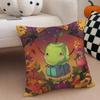 Stardew Valley Pillow Game Character Cushion Cover Throw Pillow Cover Hidden Button Durable Polyester Chair Cushion