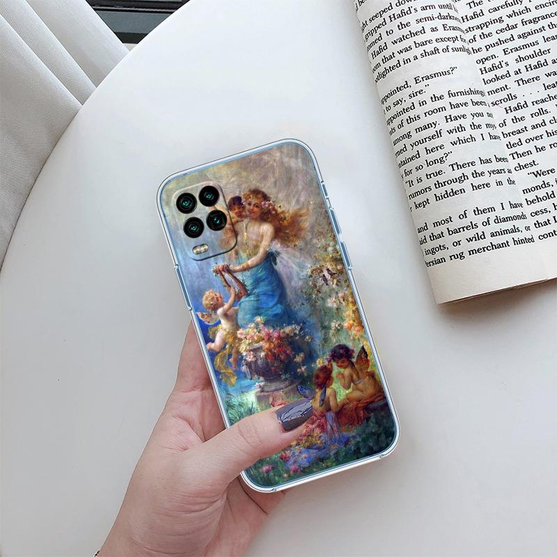 RP32 Fresco Adam Sculpture Transparent Phone Case for Motorola Moto Edge 20 30 40 50 S30 Fusion Ultra Pro Neo Lite + G200 G23