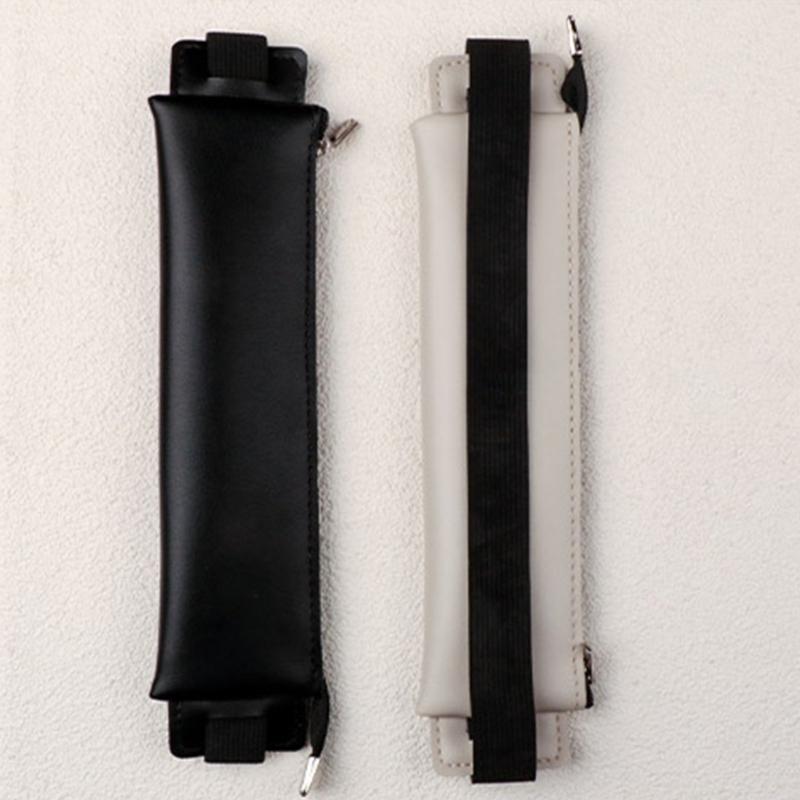 Adjustable Elastic Bands Pen Holder, Pencil Holder, Zippered Pen Sleeve Pouches for Hardcover Journal, Notebook, Planner