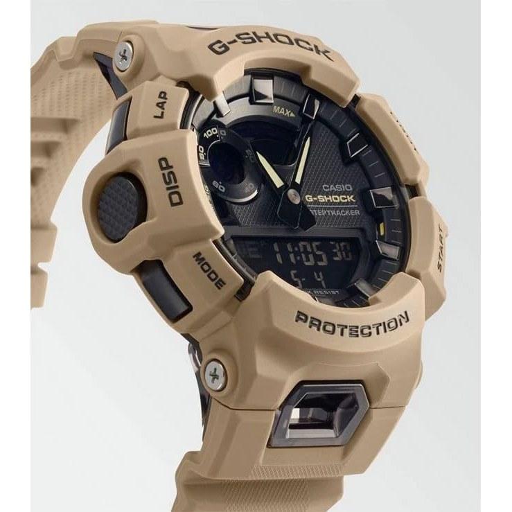 Casio G-Shock wristwatch smart watch Bluetooth G-SQUAD GBA-900UU-5A military khaki