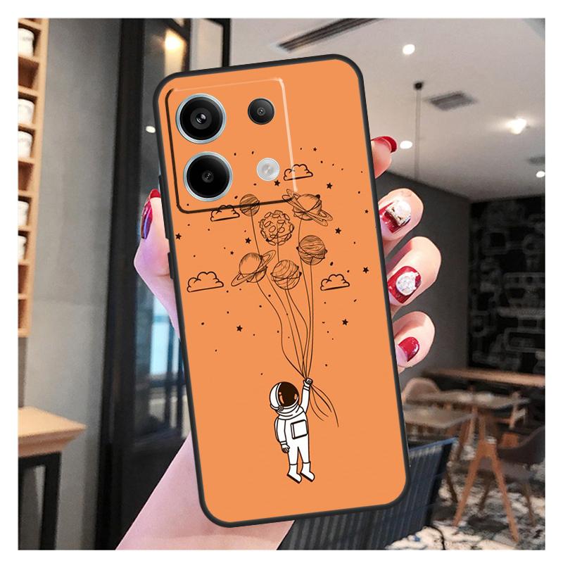 Aesthetic Planet Case For Xiaomi Redmi Note 13 Pro 12 11 9 10 12S 11S 10S 9S Redmi 13 12 10C 12C 13C Cover