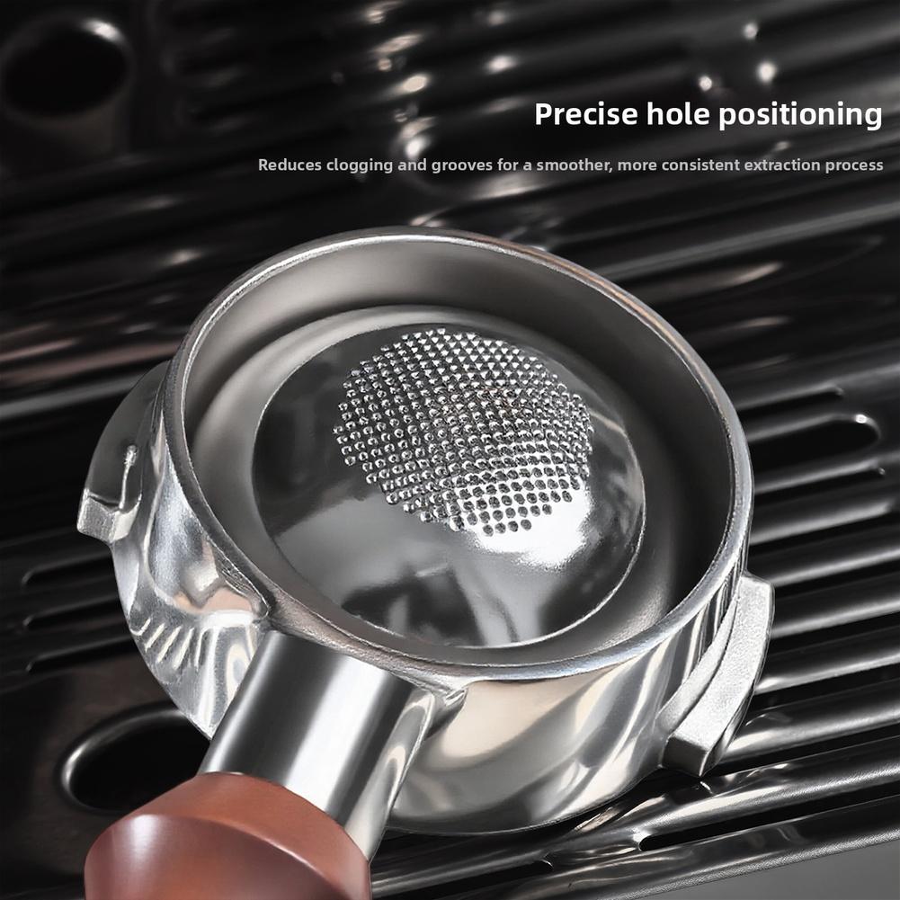 58mm Espresso Filter Basket FOR SEMI Spherical Base Coffee Filter Basket Stainless Steel Portafilter Coffee Machine Accessories