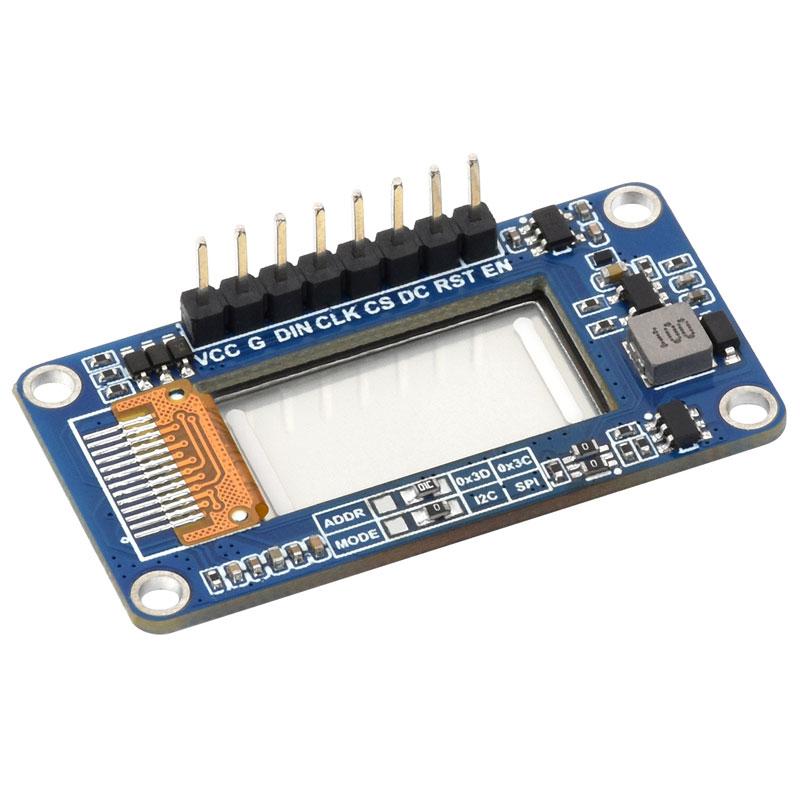 0.96inch Transparent OLED 128×64 SSD1312 For Arduino/Raspberry Pi /ESP32 /STM32