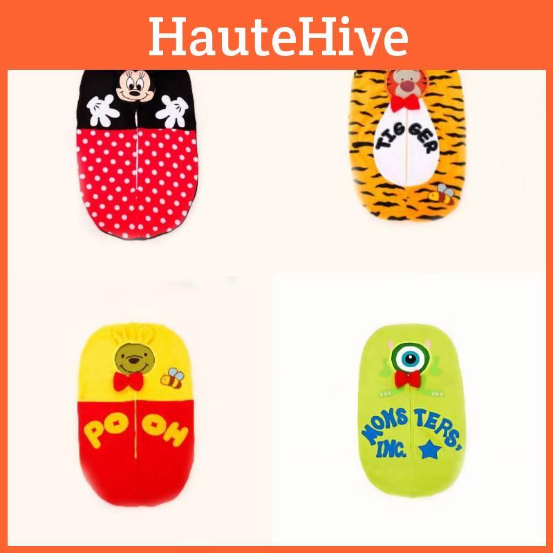 Mouse And Donald Duck Tigger Pooh Children Winter Sleeping Bag Removable