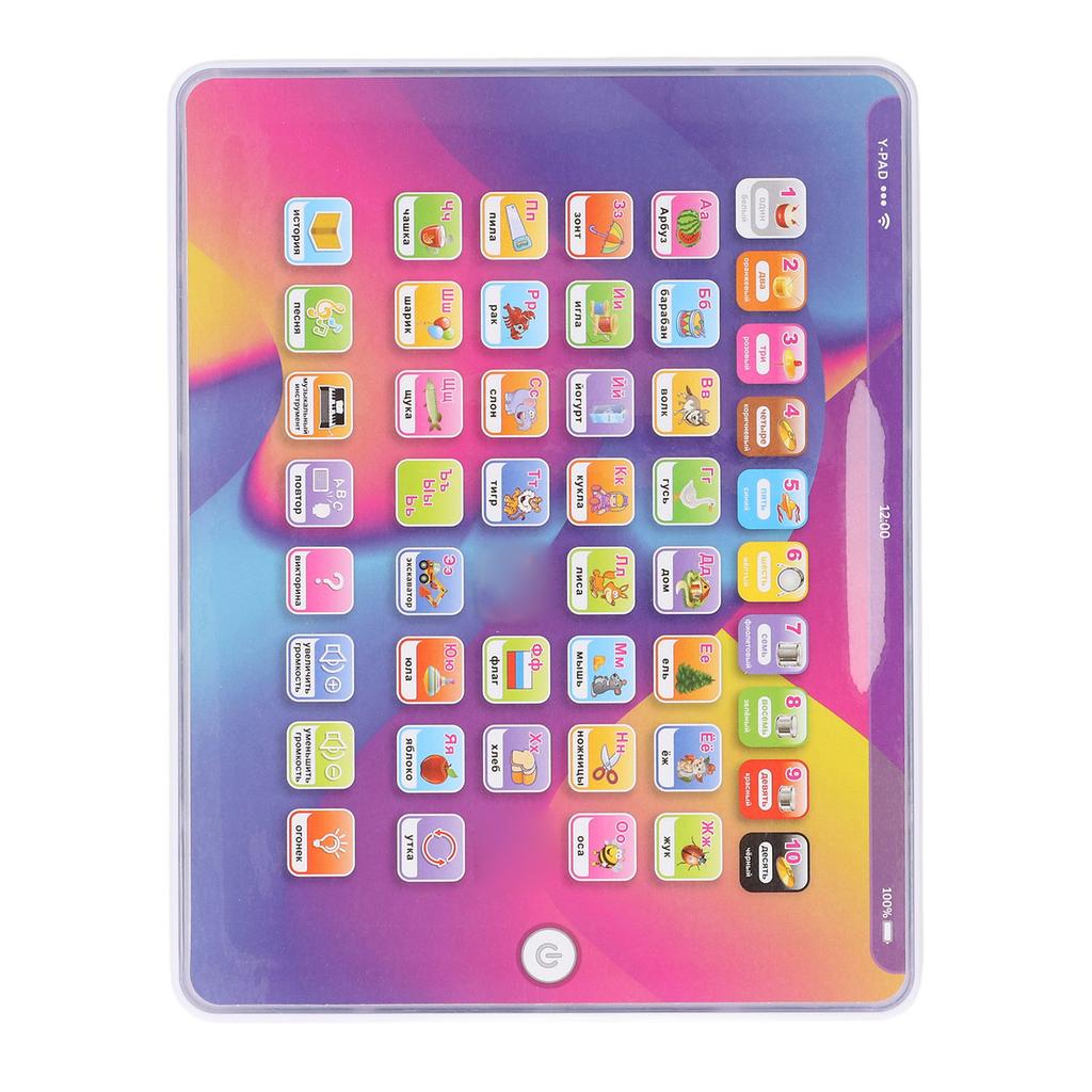 Russian Alphabet Learning Tablet Russian Early Learning Machine Songs Stories Point and Read Childre