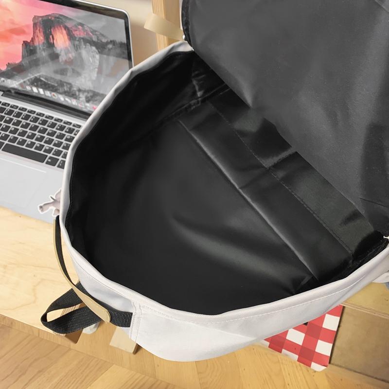 Ghiozdan pentru elevi ghiozdan de mare capacitate pentru liceu rucsac cu scrisori dama