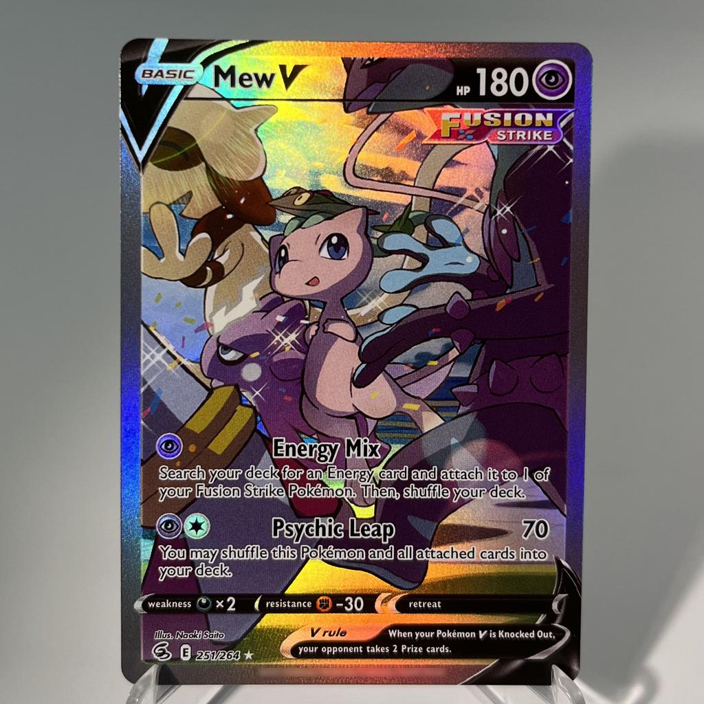 Pokmon Go Pkm Cards Ptcg6-E Gx Rainbow Mewtwo V Dragonite Vstar Rare Collection Battle Toys Gifts For Hobbies
