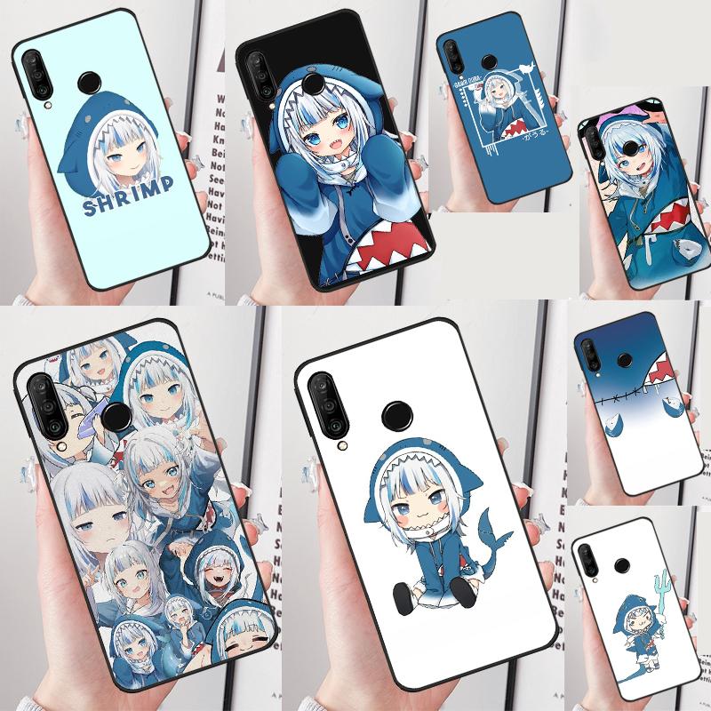 Anime Hololive Gawr Gura For Huawei Nova 7i 8i 11i 12i 12s 10 9 SE Y90 Y60 Y70 Y72 Y61 Y91 P60 Pro P30 P40 Lite Case