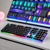 Mechanical Feel Esports Gaming Keyboard & Mouse Set - Luminous Wired Accessories
