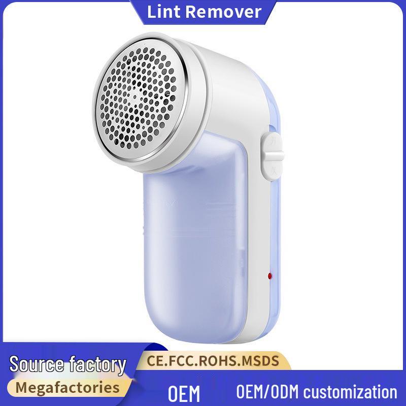 Rechargeable Fabric Shaver & Lint Remover - Safely Removes Hairballs Without Damaging Clothes