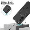 Coque Magnétique - BOOLING - pour Samsung Galaxy S26 Plus - Silicone avec Support - Noir