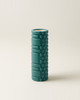 Rouleau d'étirement inégal EX Slim Foam Roller Mini Fascia Release Fascia Roller Équipement d'étirement Type compact Pratique à transporter TFL-06 (vert)