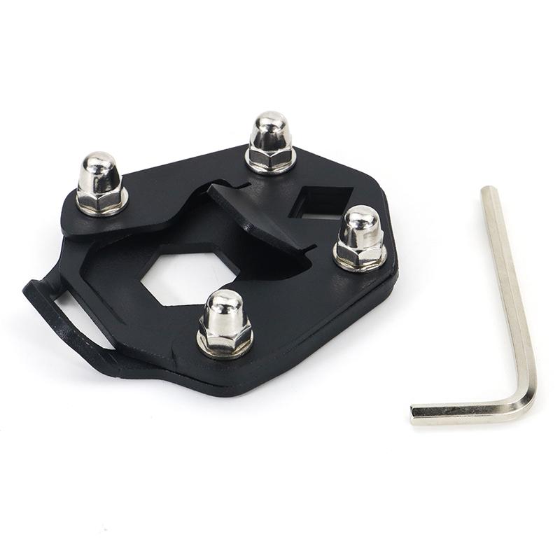 Fit For ROYAL ENFIELD HIMALAYAN    Kickstand Shoe Kickstand Side Stand Enlarger Extension Enlarger Plate Pad