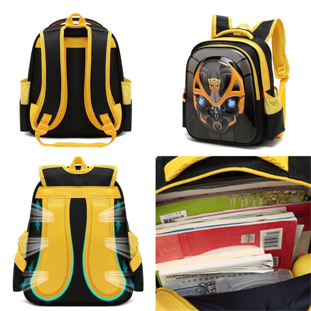 Cute And Fun Panda Bear Transformers Backpack For Boys Ages 1-3, Perfect For Kindergarten And Elementary School
