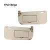 Pare-soleil gauche droit, panneau d'ombrage avec miroir pour KIA Sportage KM 2004 2005 2006 2007 2008 2009