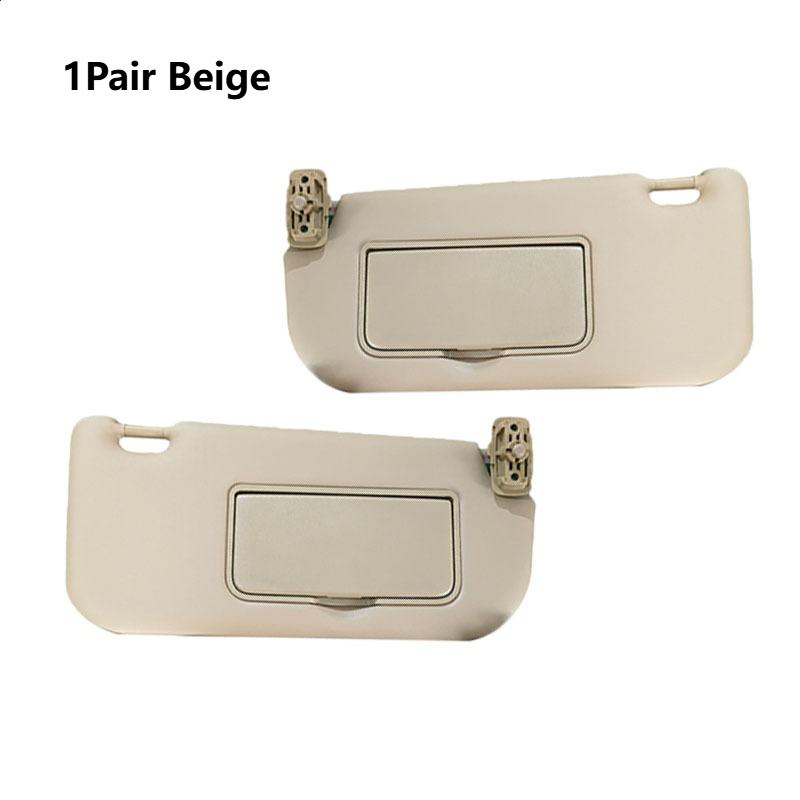 Pare-soleil gauche droit, panneau d'ombrage avec miroir pour KIA Sportage KM 2004 2005 2006 2007 2008 2009