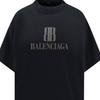 Balenciaga Logo Printed Crewneck T Shirt 818431TSVU41083