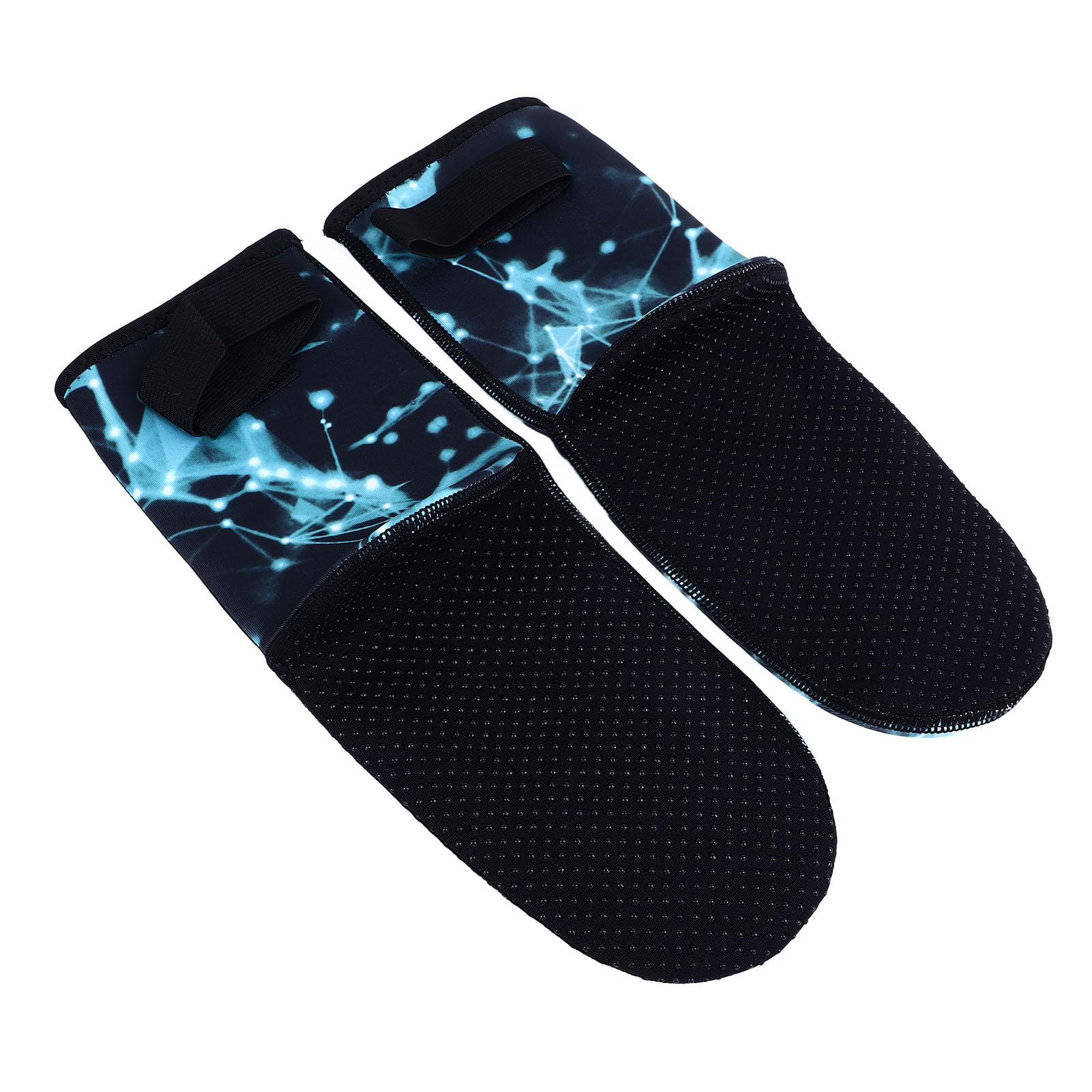 

Носки для дайвинга Теплые Предотвращают скольжение 3 мм Неопреновые Эластичные Носки для гидрокостюма для мужчин Синие Размер M