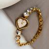GEDI Heart-Shaped Women's Quartz Wristwatch Gem-Set Heart-Shaped Bracelet New Ladies' watch Dress Watch Gifts relogio feminino