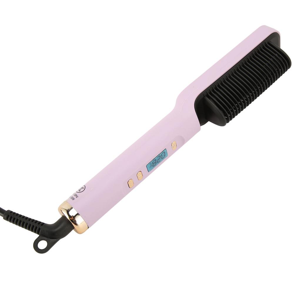 Haarglättbürste Gleichmäßige Erhitzung LCD Haarglättbürste für Zuhause