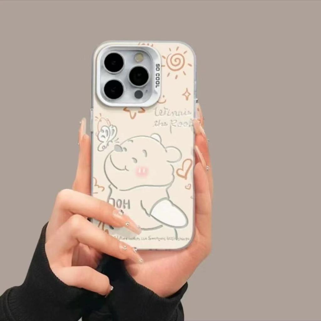 Winnie the Butterfly Is Suitable for Apple 11 Mobile Phone Case iPhone11/11/11/promax Protection Anti-drop Cartoon