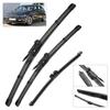 GREATROAD Rubber Wiper Blades For BMW 3 Series F31 Touring 2011-2019 2012  OEM Fit Silent Windshield Wipers  24"+19"+11"