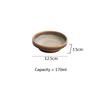 Kiln Changes High Footed Snack Plate Ceramic Dessert Plate Appetizer Plate Seasoning Dish Hotel Molecular Cuisine Tableware