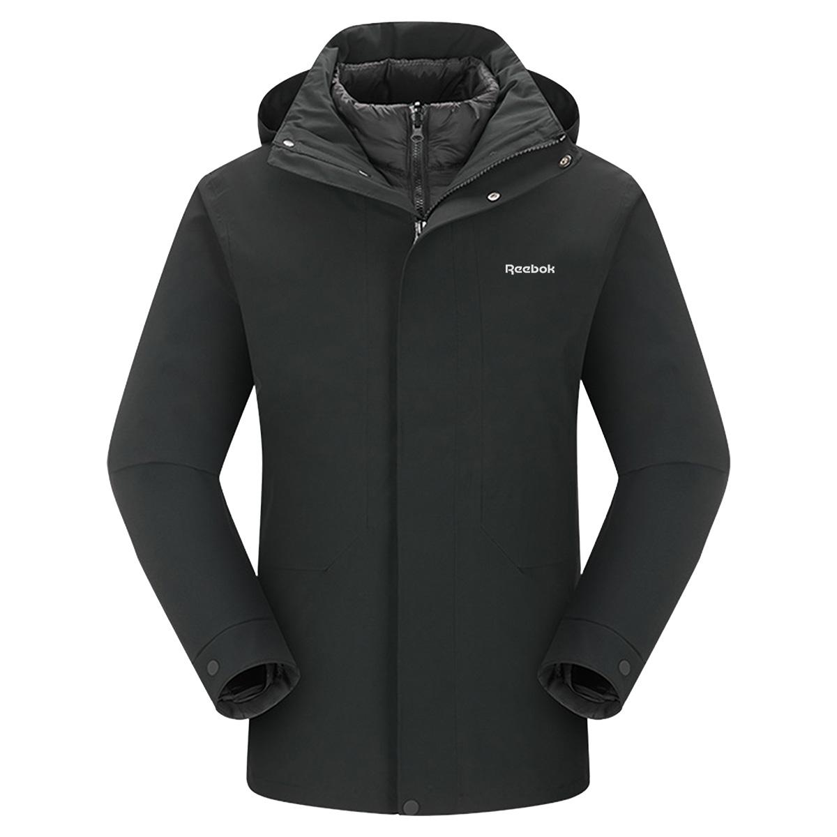 Reebok Down Jackets Unisex Detachable Hood Moderate Detachable Down 26SRMG31U 2XL