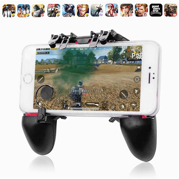 PUBG Mobile Gamepad Joystick Metal L1 R1 Trigger Game Shooter ...