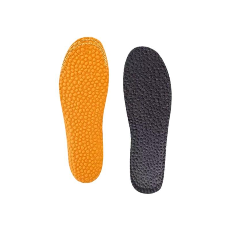 Shock-Absorbing Breathable Sweat-Wicking Odor-Resistant Popcorn Cushion Insole - Anti-Slip, Massage Comfort for Sports, Men & Women