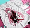 Waifu Material Anime T-Shirt, Darling Anime Girl Shirt Unisex Graphic Tee