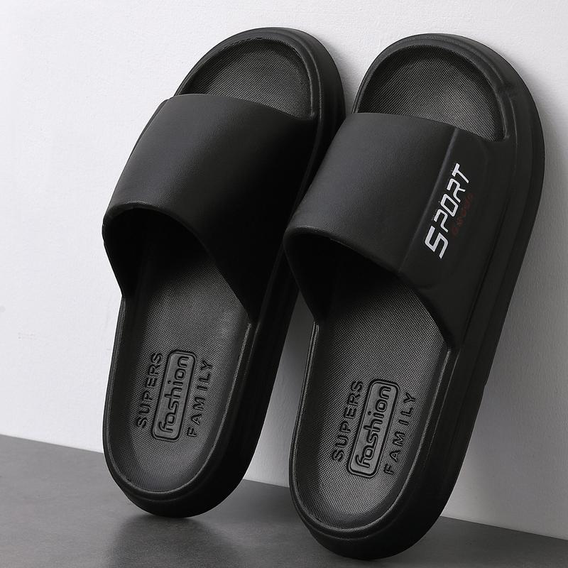 Big Size Summertime Slide Shoes Men Women Eva Soft Bottom Indoor Home Slides Sandal Shoes Light Beach Footwear Male Slide Shoes Flip Flops