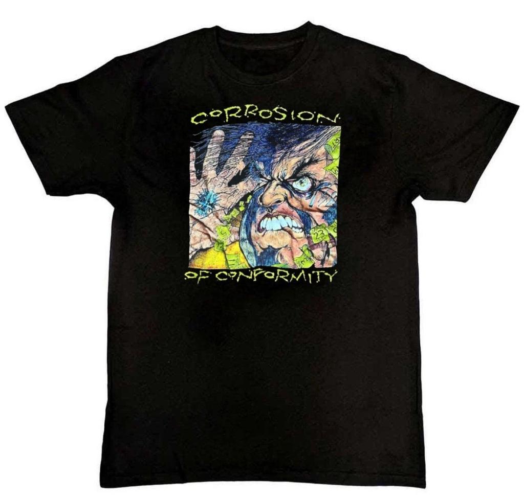 Hot Rare Corrosion Of Conformity Band Mens T-Shirt S-4XL