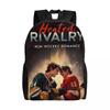 Heated Rivalry Humorous Backpack for Kids Boys Girls Lightweight Hollander and Ilya Rozanov School Bag for Toddlers Daycare