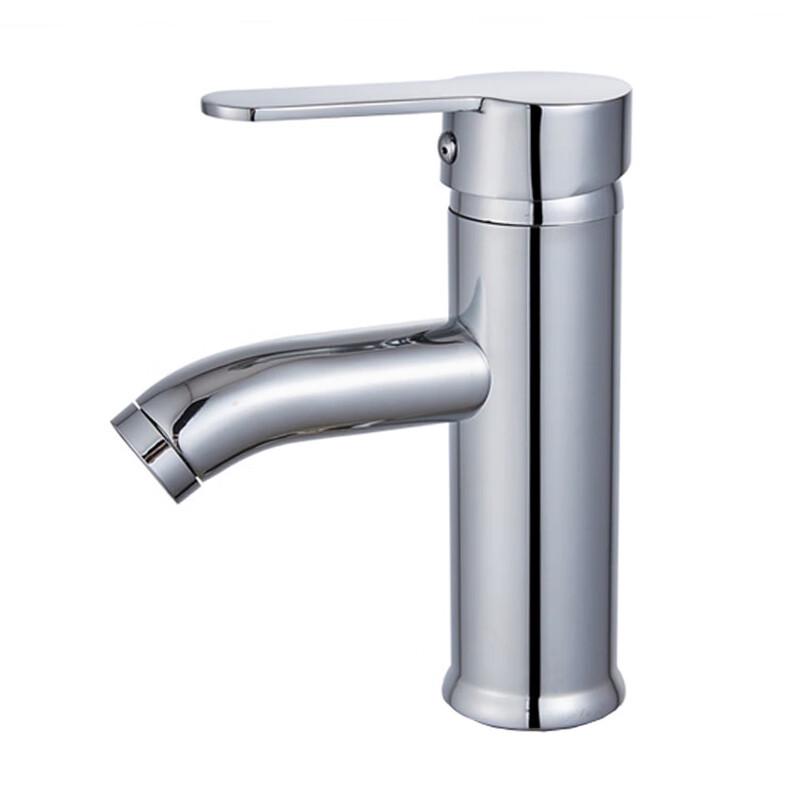 Electroplated Stainless Steel Basin Faucet