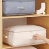 Large Capacity Quilt Storage Bag Bedroom Cloth Compression Bag Duvet Storage Bag Wardrobe Organizer Save Space Compressible Bag