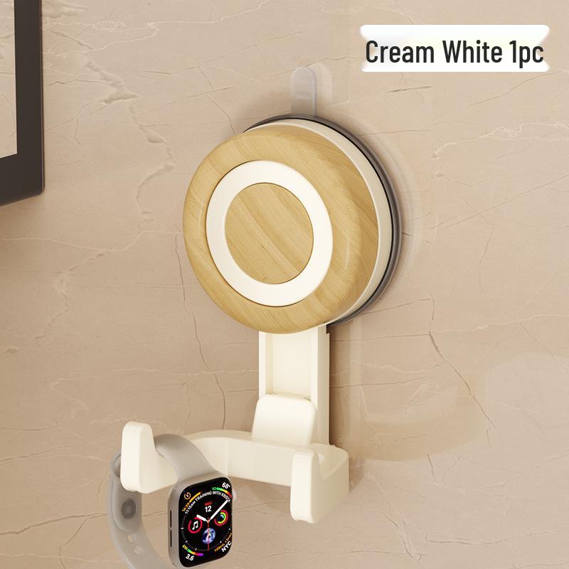 Cârlige cu Ventuză Rotative - Fără Găurire, Adeziv Puternic pentru Pereții Băii și Bucătăriei