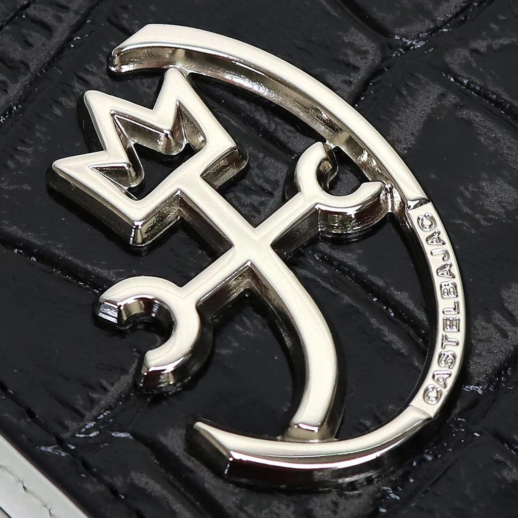 Castelbajac Gypse Wallet with Coin 023622 Bi-fold Purse, White,