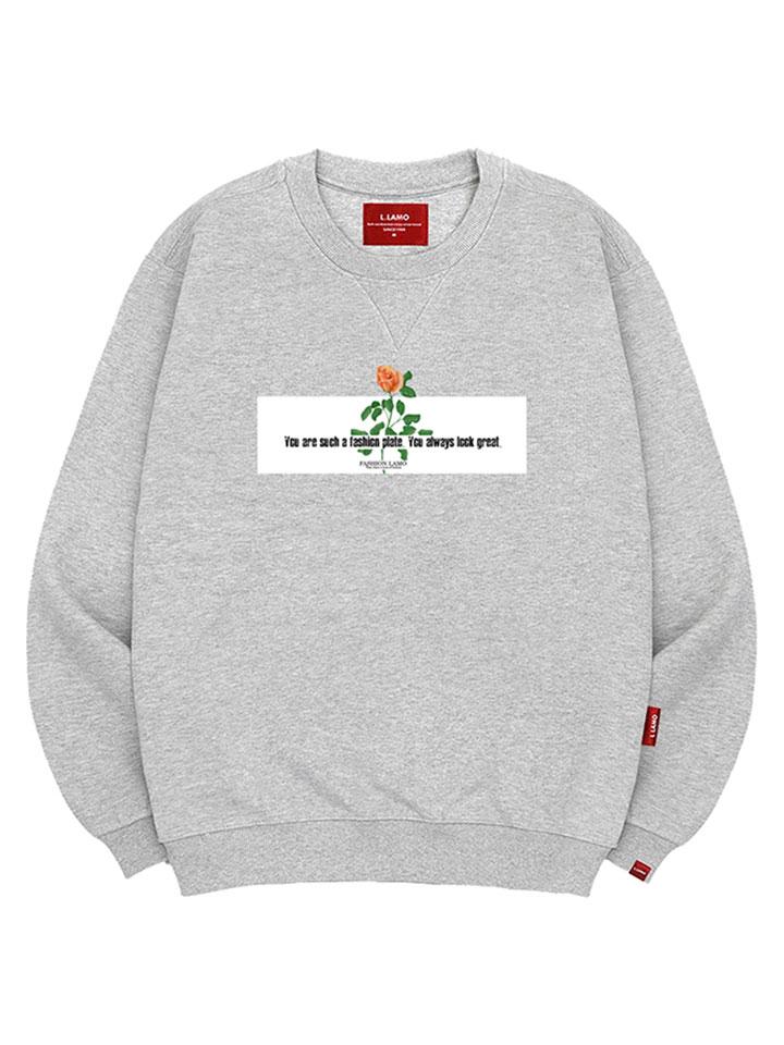 Ellamo Fashion Flower Sweatshirt Unisex Plus Size (Type B)