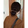 Korean Minimalist Acetate Hair Clip for Women - 2025 High-End Half Updo and Side Clip Accessory