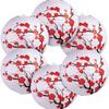 3Pcs Paper Material Paper Lanterns Cherry Blossom Themed Plum Blossom Lantern  Family Restaurant