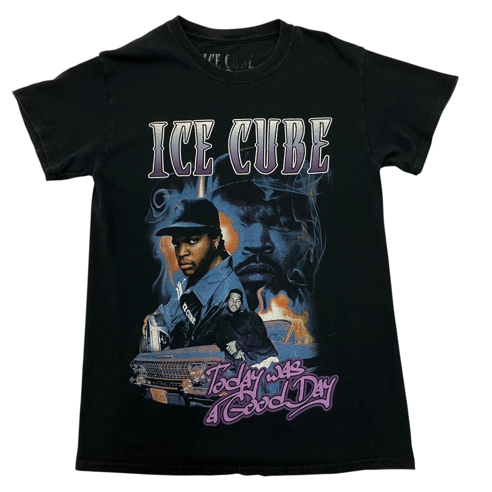 Ice Cube T Shirt Small Black Today Was A Good Day Rap Hip Hop Graphic XS