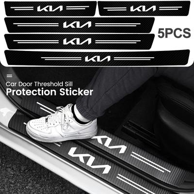 Car Door Threshold Sill Protective Stickers for Sportage Ceed Picanto Rio ProCeed Niro Morning Ray Optima K7 K5 K8 KN