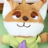Cute Cartoon Animal Plush Pendant Doll Toy Stuffed Keychain Backpack Bag Ornaments Cute Fox Rabbit Kids Christmas Gifts