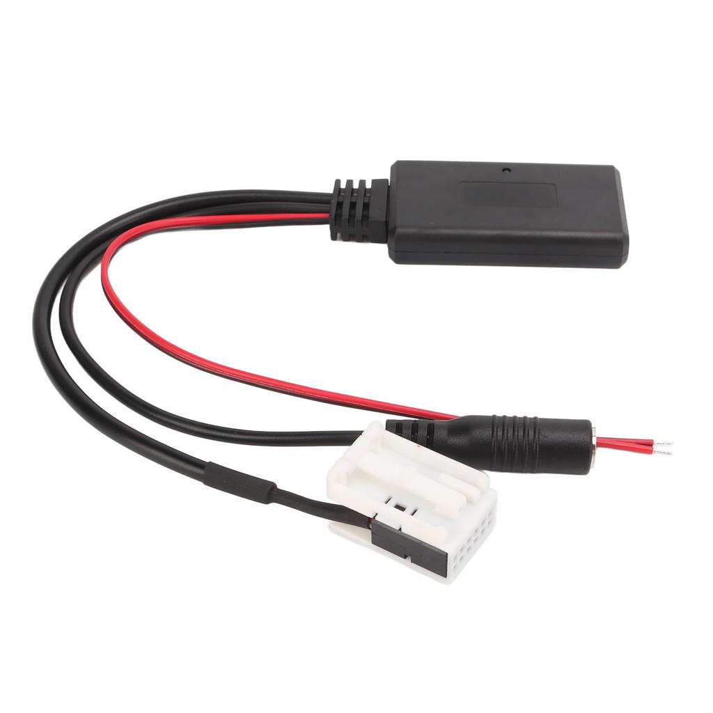 Car Bluetooth 5.0 Audio Adapter Aux Cable with Microphone Replacement For Mercedes W169 W245 W203 W209