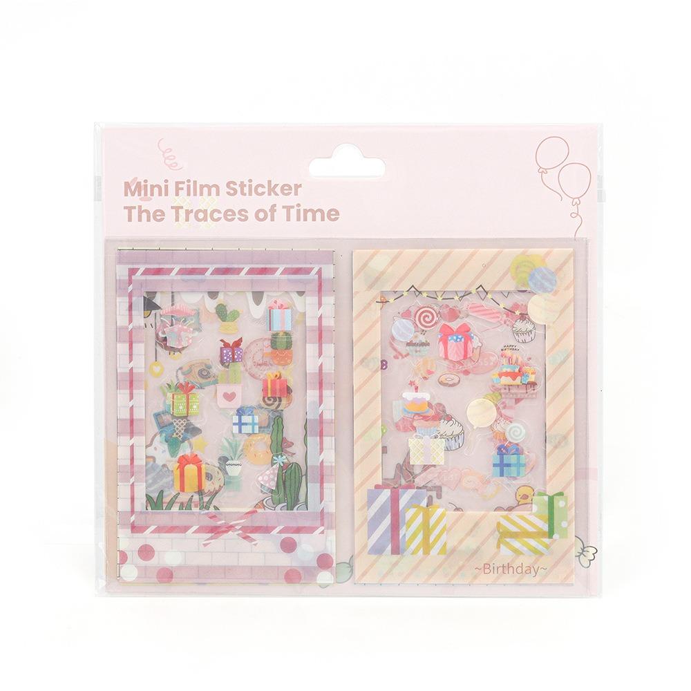 

[Film Lab] [Set of 10pcs] Frame Stickers for Instax Mini Photo DIY Decoration CAC31