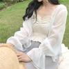 Chiffon Sun Protection Cardigan with Camisole - Long Sleeve Fairy Shawl
