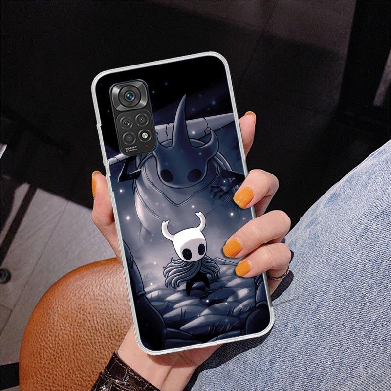 Hollow Knight Cartoon Phone Case For Xiaomi Redmi Note 15 14 13 12S 12 11 Pro Plus 14S 11S 11E 10 10S 11T 5G Personalized Cover