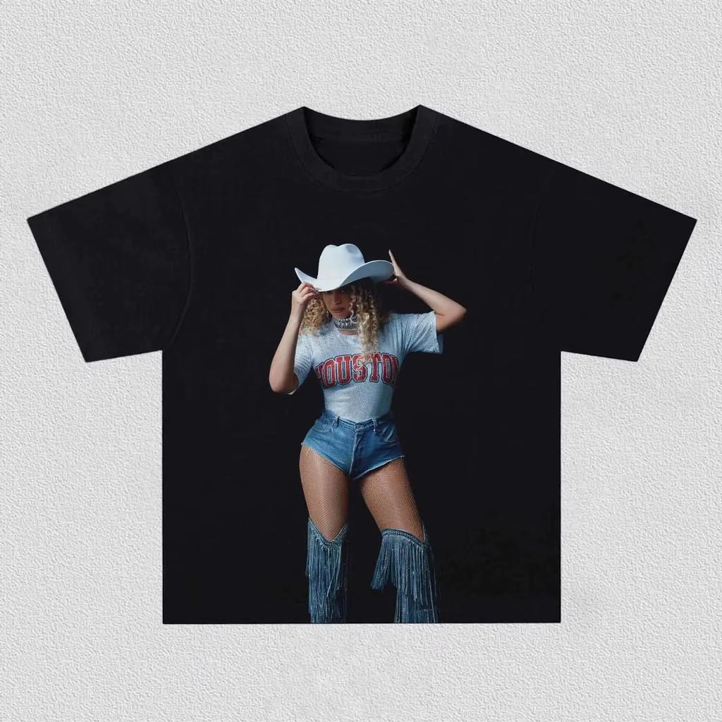 Beyonc Renaissance Tour Graphic T Shirt Unisex Unisex Futuristic Stage Cotton Short Sleeve Streetwear Tee